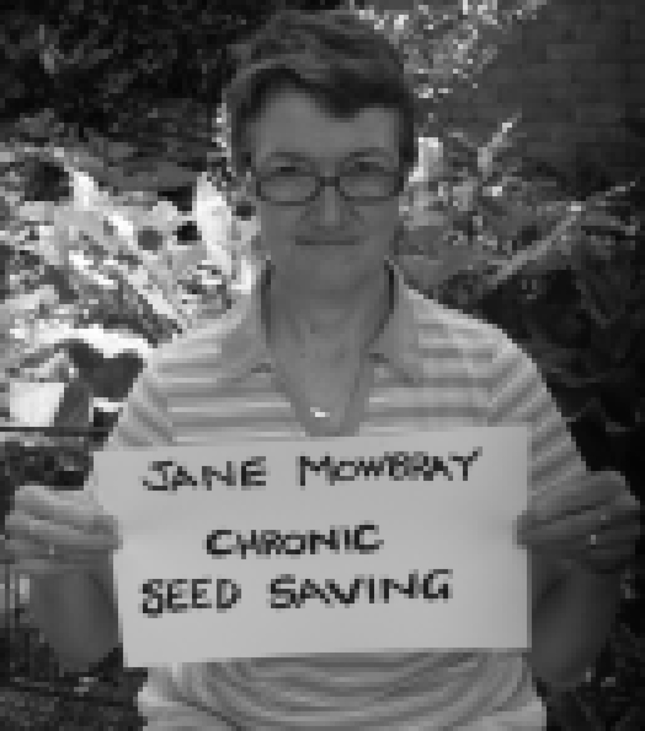 Jane Mowbray is a passionate and dedicated seed saver and a founding member of Inner West Seed Savers